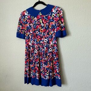 Love Moschino Peter Pan Collar Floral Dress Size 6